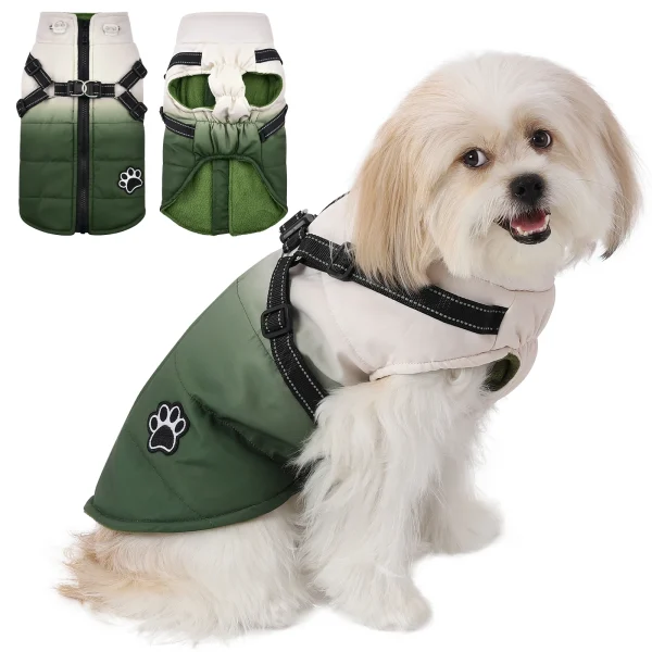 Waterproof dog coat